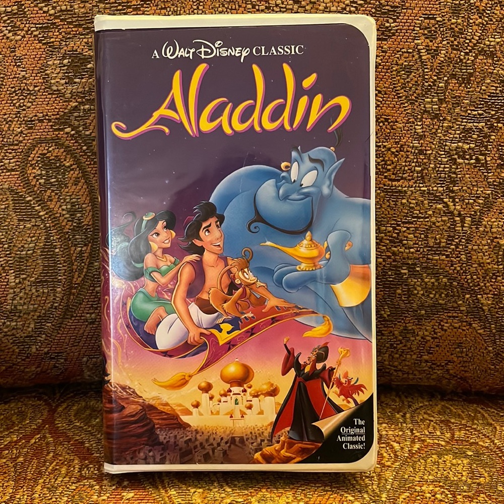 Disney’s Aladdin VHS tape